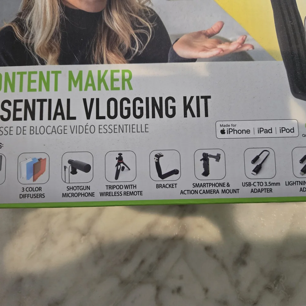 GoViral Vlogging Kit - Black